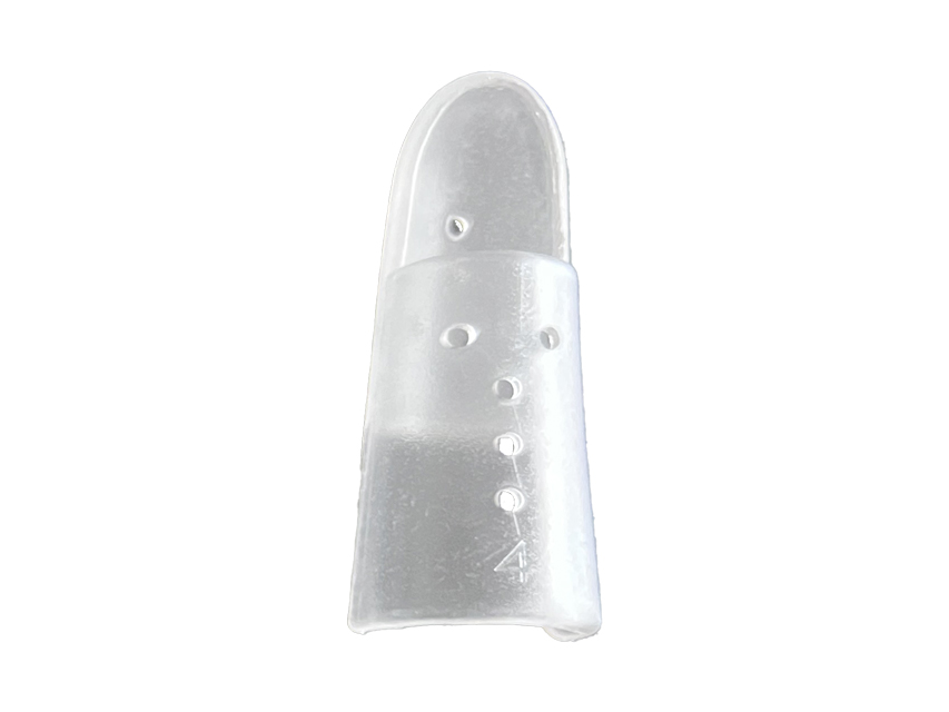 STECCHE DITA - misura 4 - trasparente