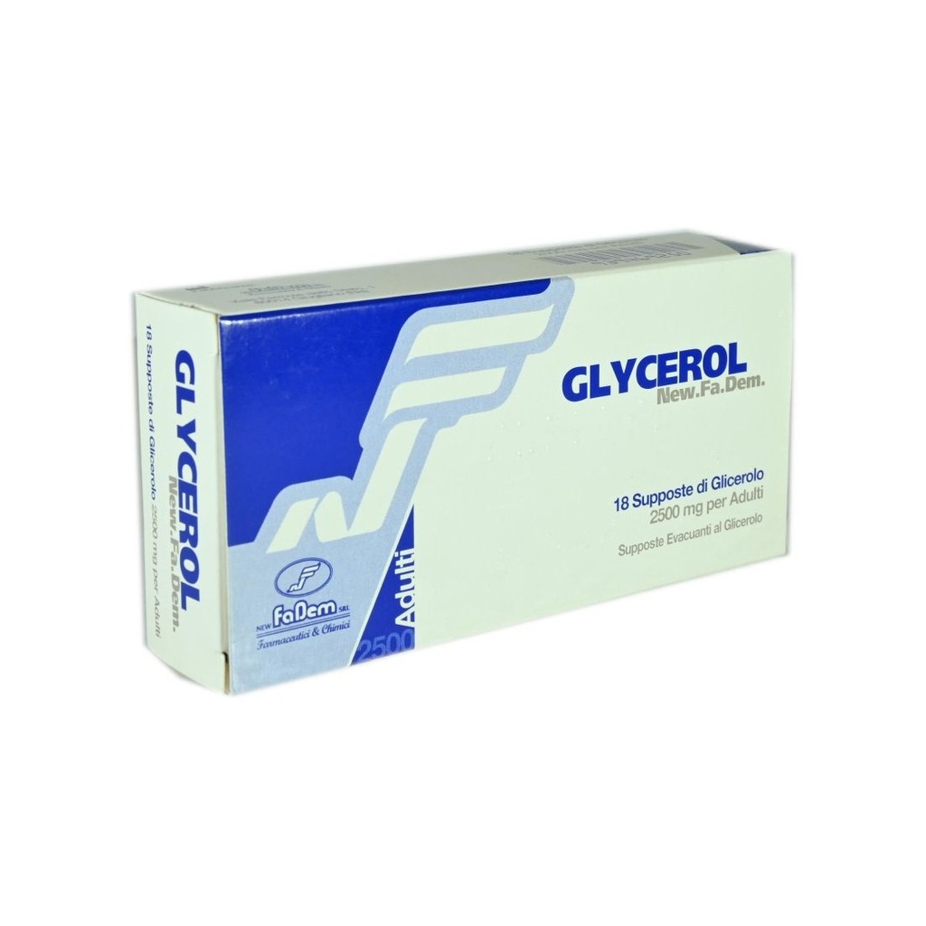 Supposte glicerolo adulti (12 pezzi)
