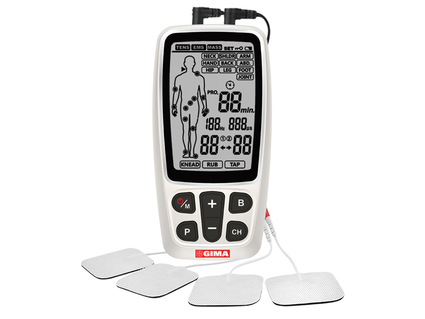GIMA-CARE TENS - 2 canali - 60 programmi