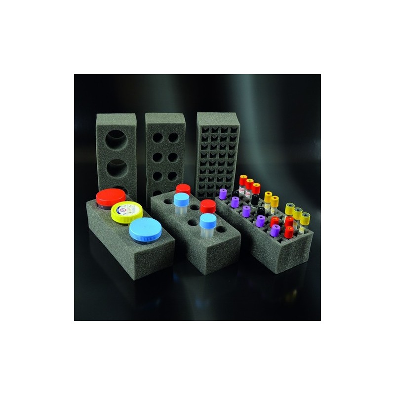 Supporto assorbente per contenitori urina 100/150 ml (3 posti)
