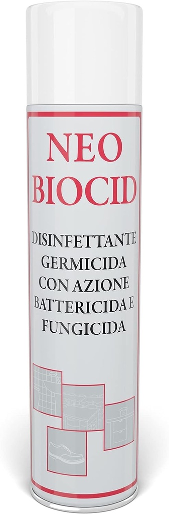 Spray biocid disinfettante fungicida battericida germicida da 400 ml
