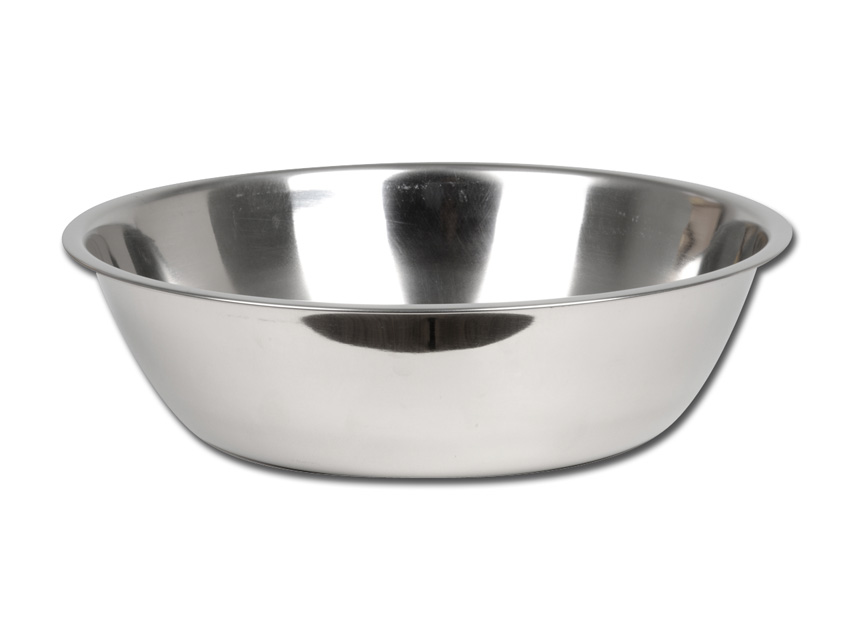 CATINO INOX SENZA BORDO diam 318 h 84 mm