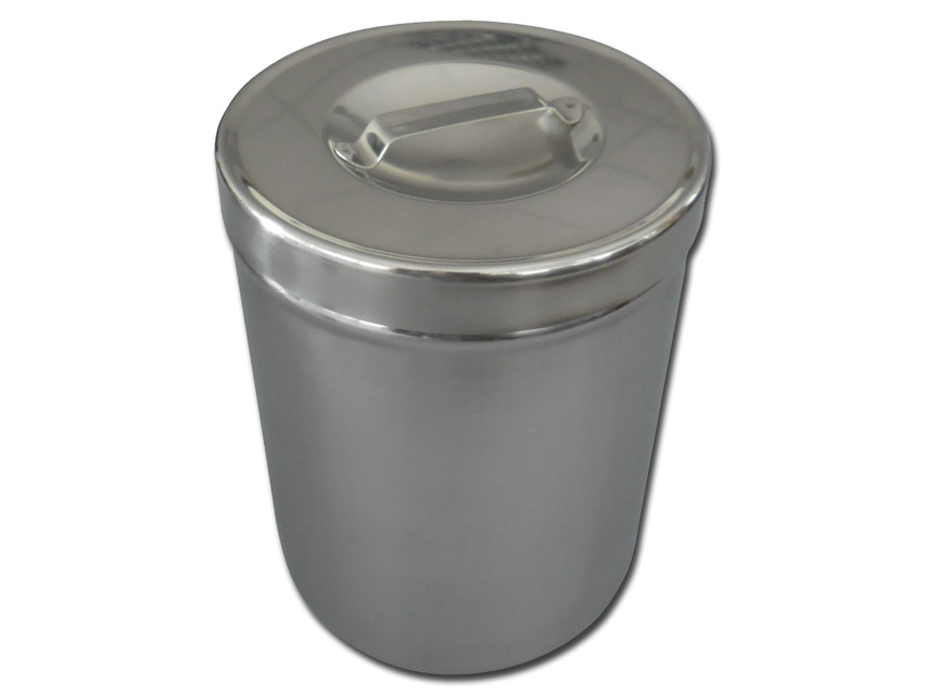 PORTACOTONE INOX diam.127x162 mm - 2litri