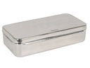 SCATOLA ACCIAIO INOX 25x12x6 cm