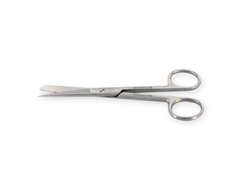Forbici rette punte alterne - 11,5 cm