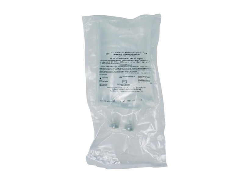 Sodio cloruro 0,9% sacca pvc-free 500 ml
