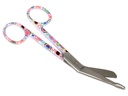 FORBICI PER BENDE - fantasia bolle - 14 cm