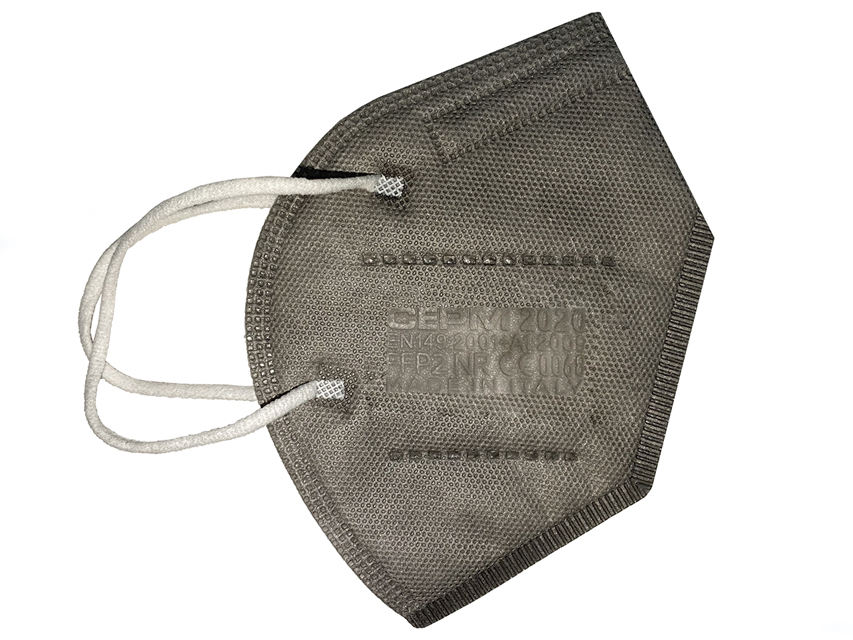 MASCHERINA FFP2 NR COMFYMASK - large - grigio chiaro
