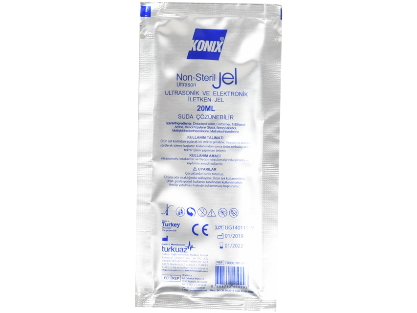 GEL ULTRASUONI TRASPARENTE - bustina 20ml