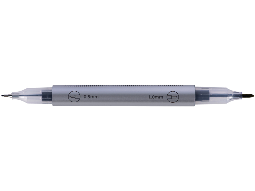 PENNA DERMATOLOGICA - doppia punta 0,5 e 1,0 mm - sterile
