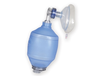 PALLONE RIANIMATORE SILICONE adulti con mascherina N. 4