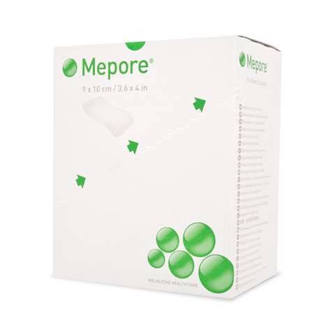 Mepore film medicazione adesiva trasparente in film di poliuretano 10 x 12 cm
