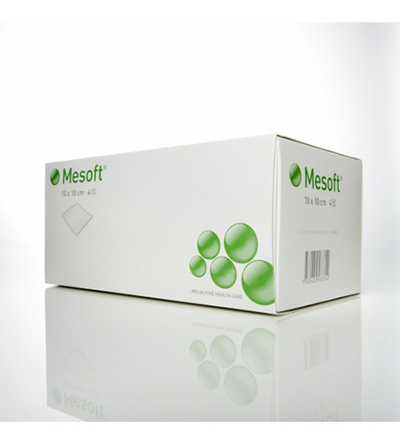 Mesoft compresse in tnt sterile 7,5 x 7,5 cm (busta da 5 pz)
