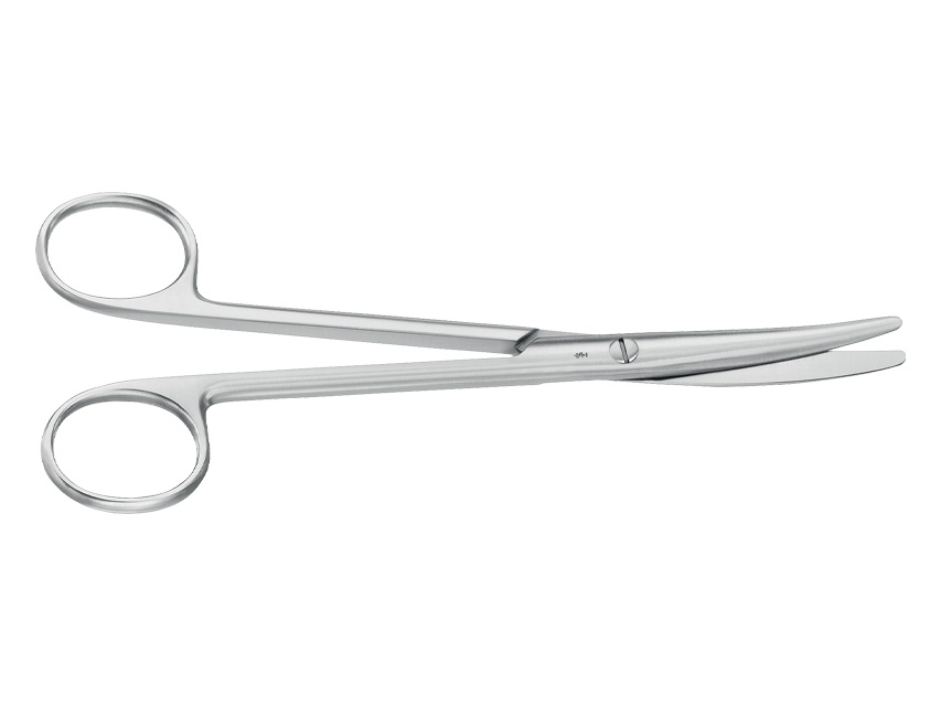 FORBICI MAYO DA DISSEZIONE AESCULAP - curve - punte smusse - 16,5 cm - BC587R