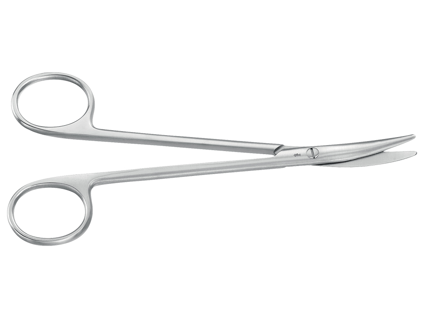 FORBICI METZENBAUM AESCULAP - curve - punte smusse - 14,5 cm - BC605R