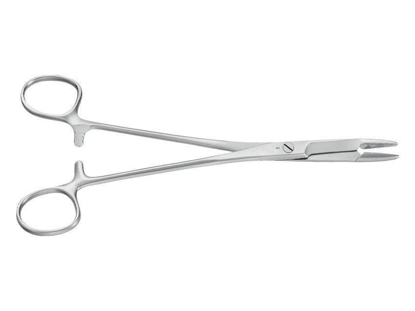 PORTA-AGHI HEGAR-OLSEN AESCULAP - retto - 18,5 cm - BM291R