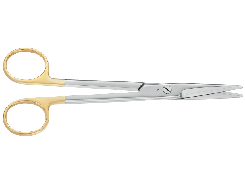 FORBICI MAYO DUROTIP AESCULAP IN CT - rette - punte smusse - 17 cm - BC252R