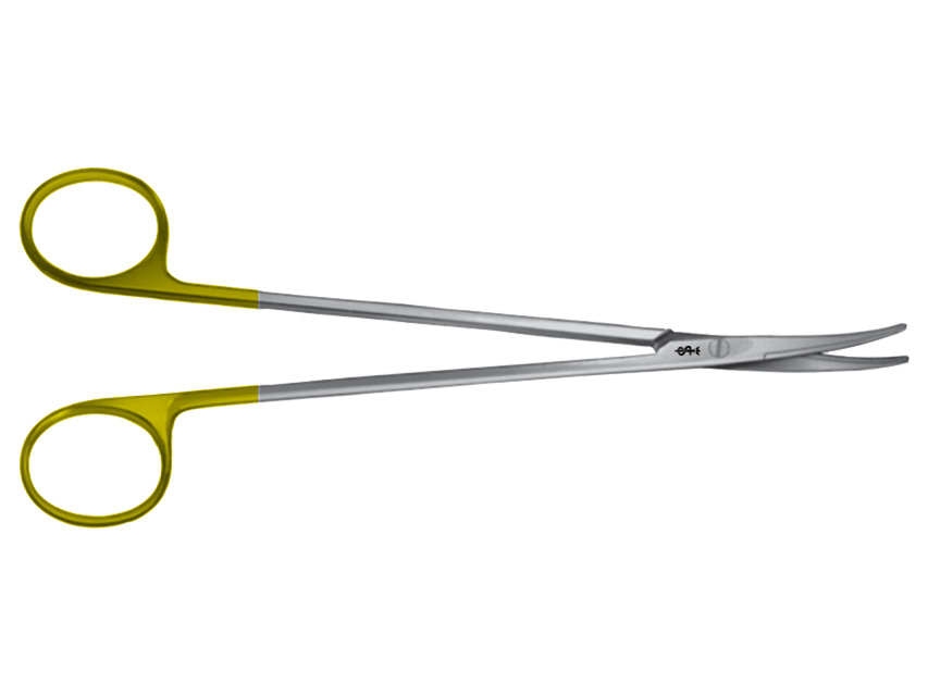 FORBICI METZENBAUM DUROTIP AESCULAP IN CT - curve - punte smusse - 18 cm - BC263R