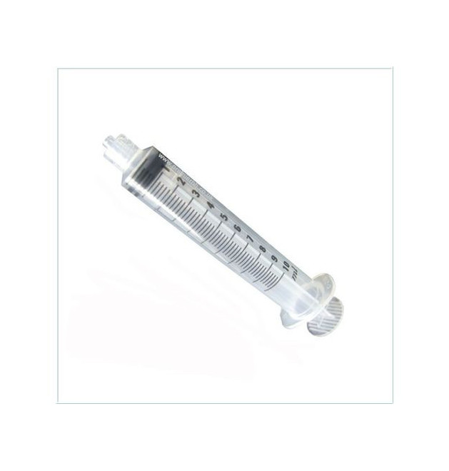 Siringa cc 10 luer lock senz'ago