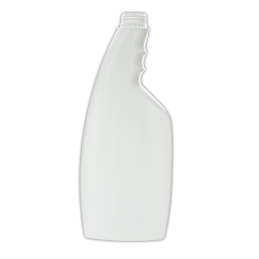 Flacone 500ml PE bianco 28/410 a pera