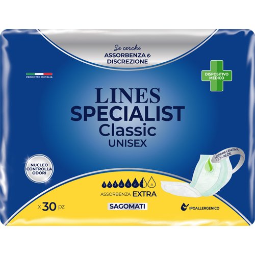 Pannolone sagomato Lines Specialist Classic Extra
