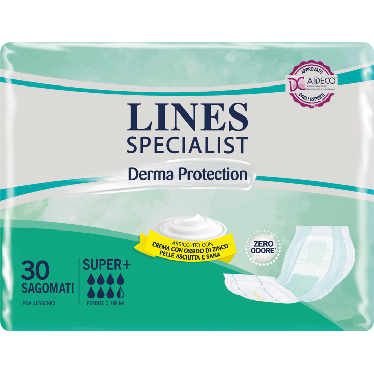 Pannolone sagomato trasp. Lines Derma Prot. Super TU
