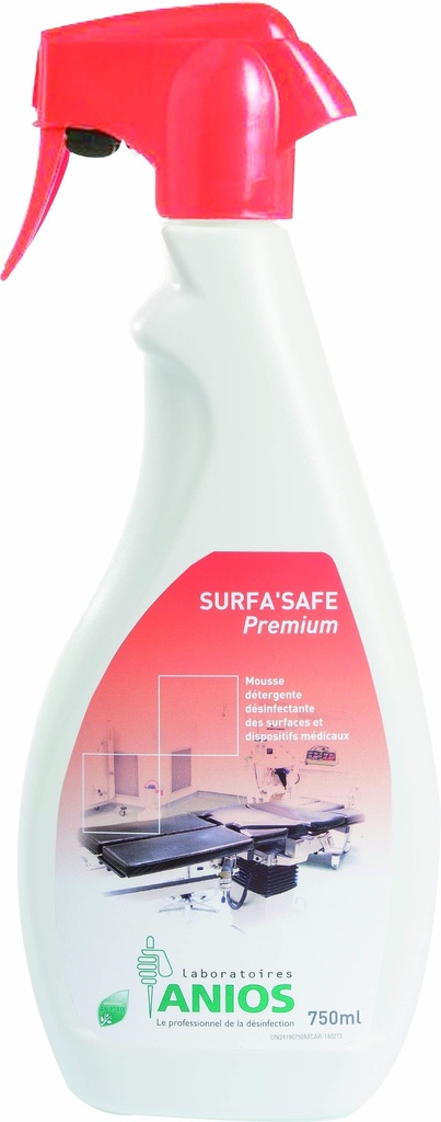 Schiuma detergente disinfettante Surfa Safe 750ml
