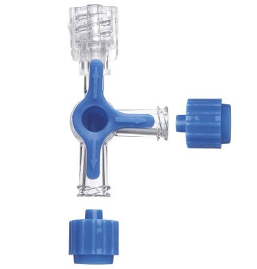 Rubinetto a 3 vie senza prolunga
