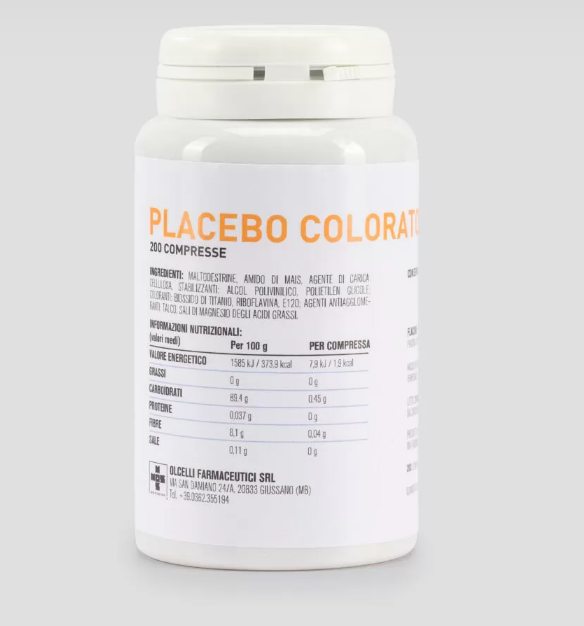 Placebo bianco (200 compresse)
