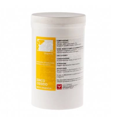 Pasta all'ossido di zinco 10% unguento 1 kg
