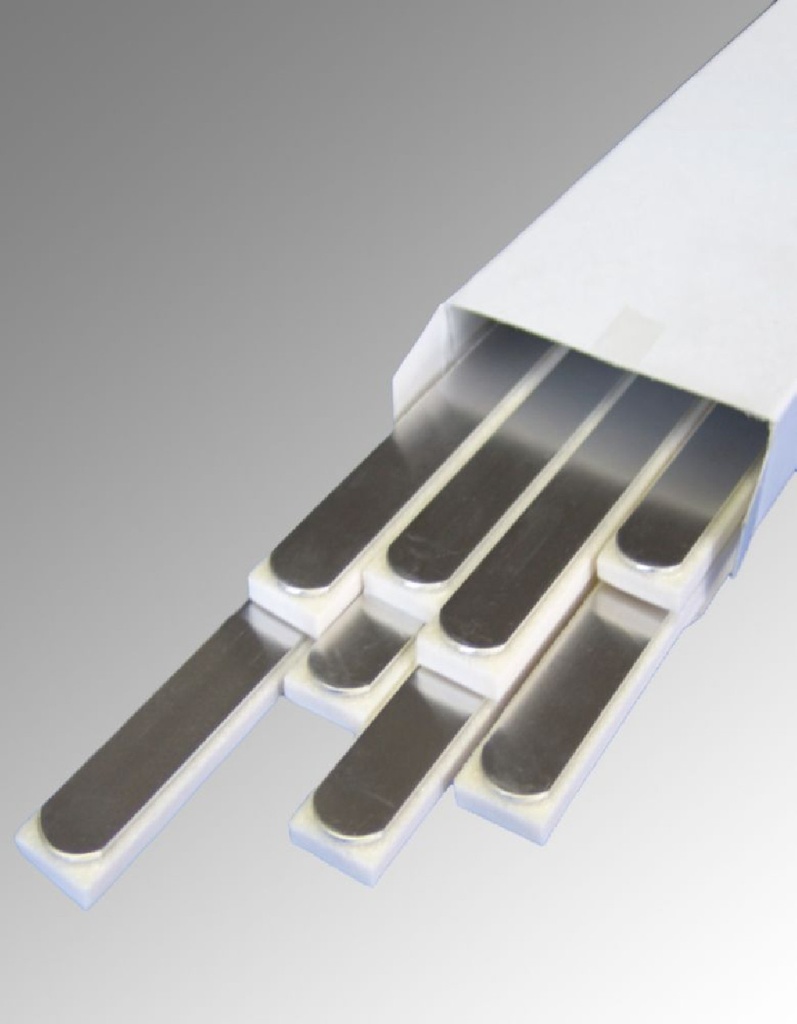 Stecche dita alluminio / spugna 2,5 x 50 cm C