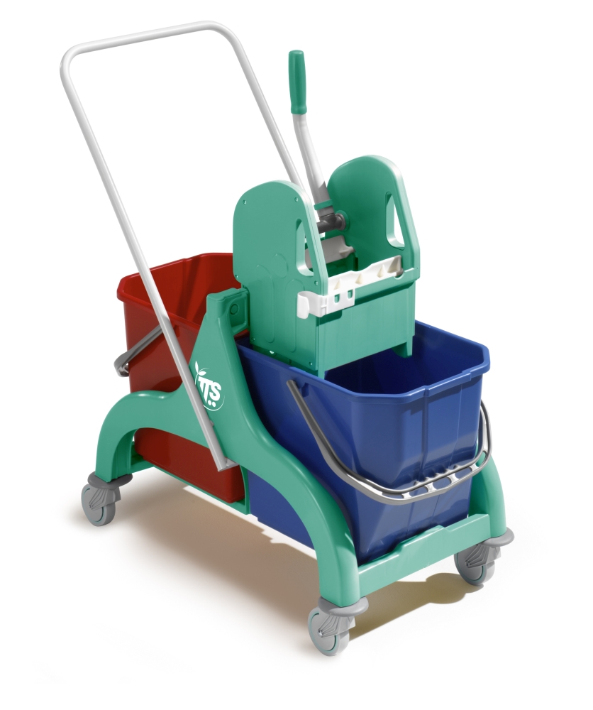 Carrello Nick Tec doppio rilsan verde