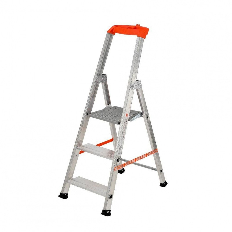 Scala 3 gradini in alluminio - portata 150kg