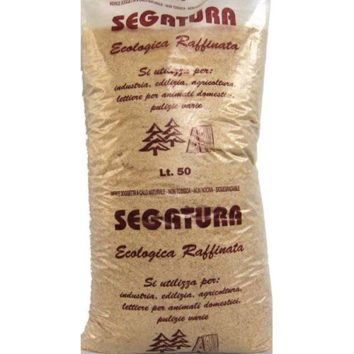 Segatura di legno sacco lt.50