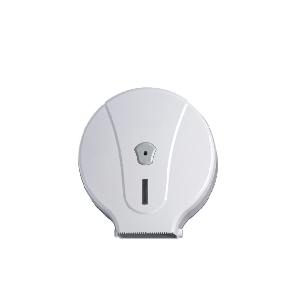 Distributore di carta igienica maxi jumbo in abs bianco mod. Wave