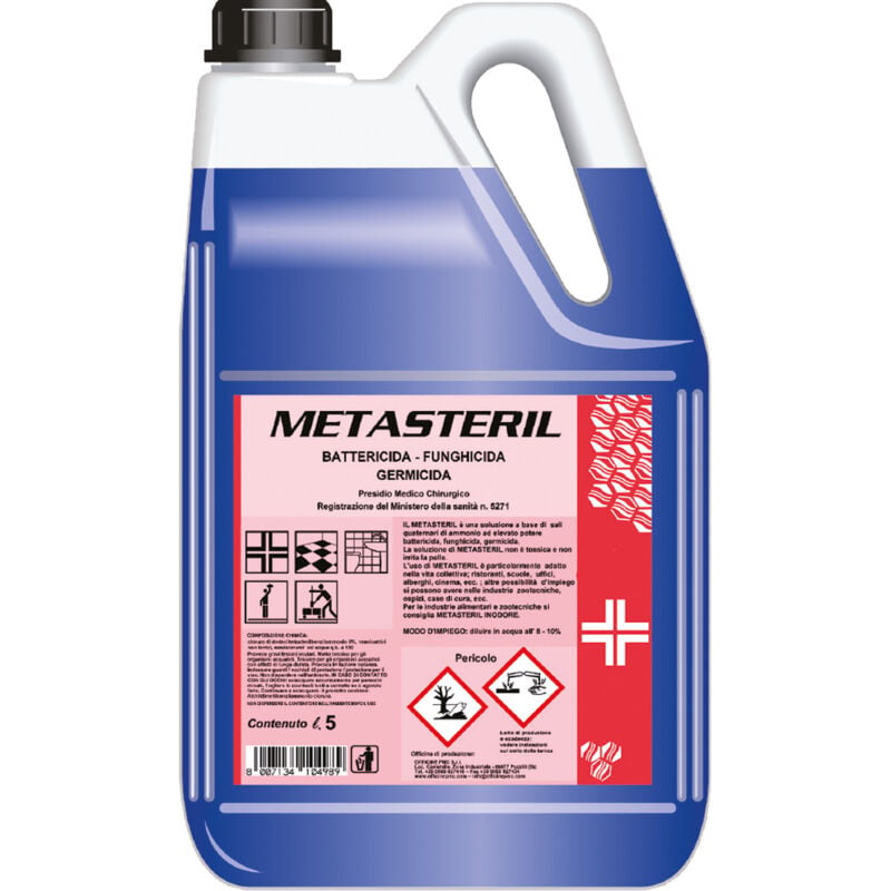 Metasteril detergente disinfettante PMC5271 tanica lt.5