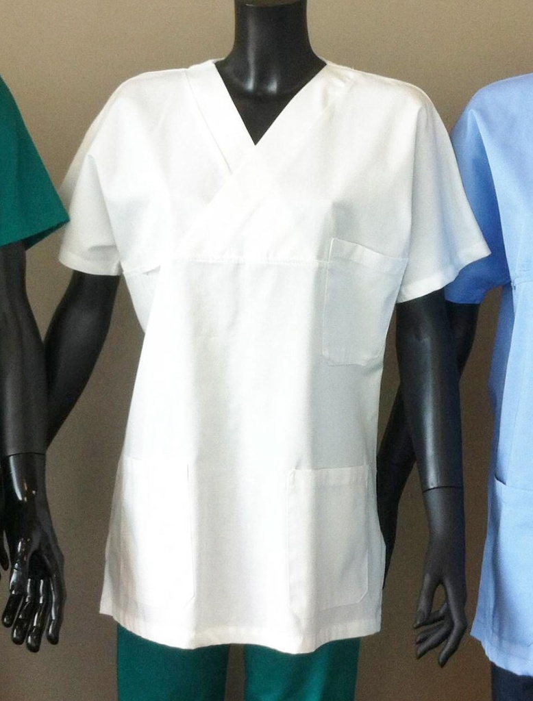 Casacca "Edera" scollo a v 100% cotone