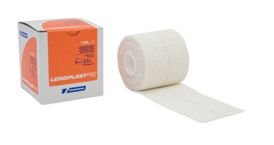 Benda compressiva adesiva 7,5 cm x 2,7 mt lenoplast