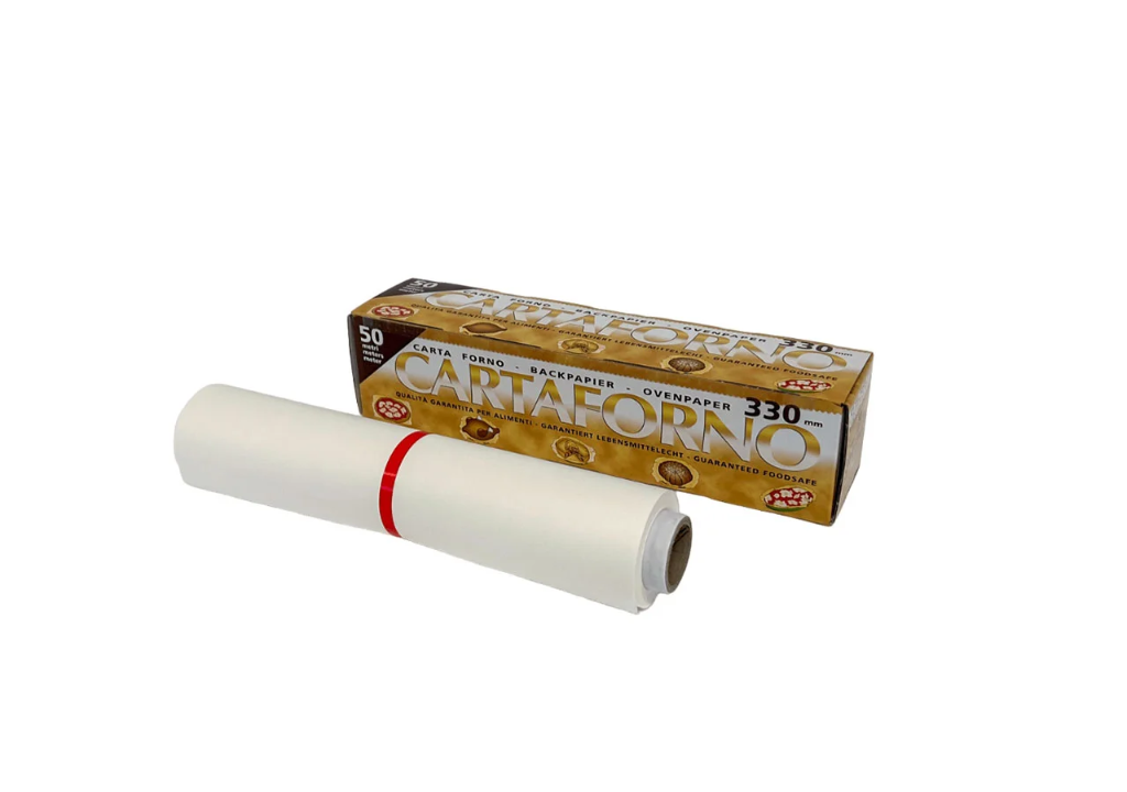 Carta da forno con dispenser 50 mt h.330 mm 