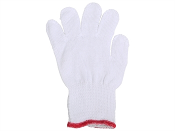 Guanti in cotone bianchi