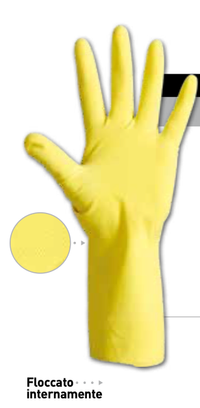 Guanti casalinghi felpati