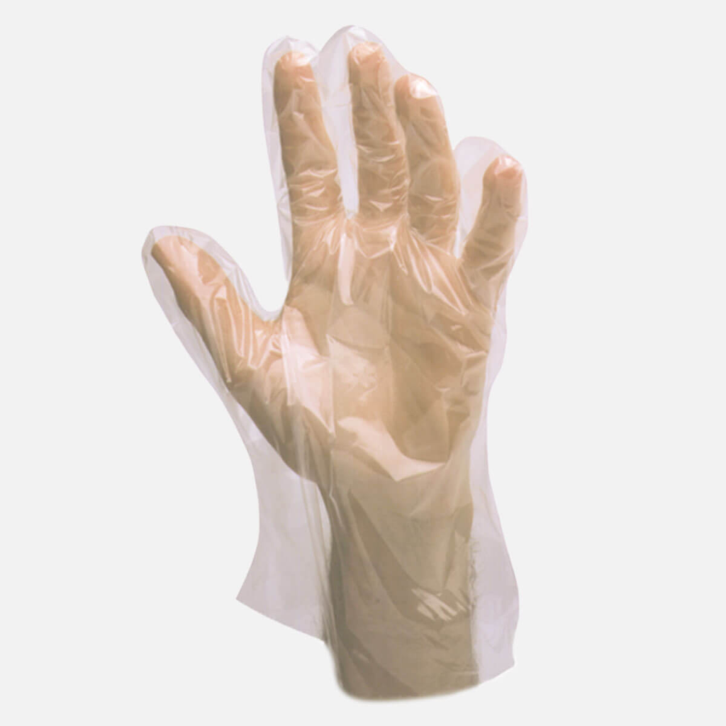 Guanti in polietilene HDPE