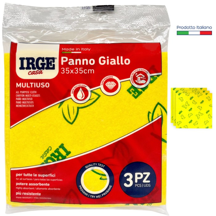 Panno multiuso giallo Irge