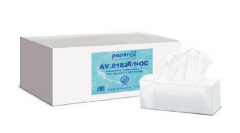 Asciugamano piegato a v 100% cellulosa no clog