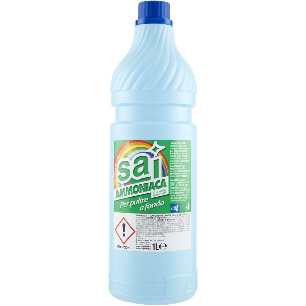 Ammoniaca non profumata SAI lt.1