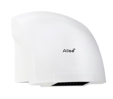 Asciugamani c/resistenza ad attivazione automatica in acciaio verniciato bianco