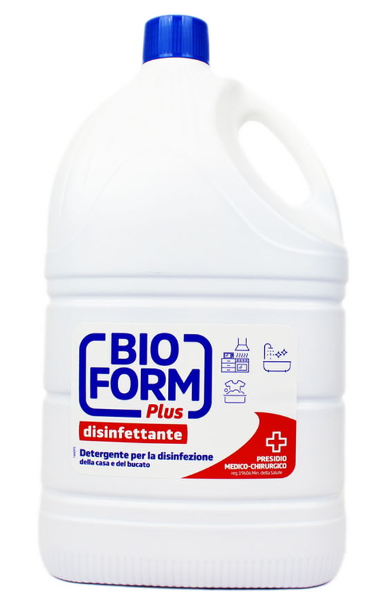 Bioform detergente per disinfezione ambienti tanica 4,5lt