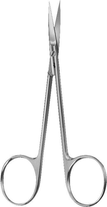 FORBICI IRIDECTOMIA E LEGATURE 115MM