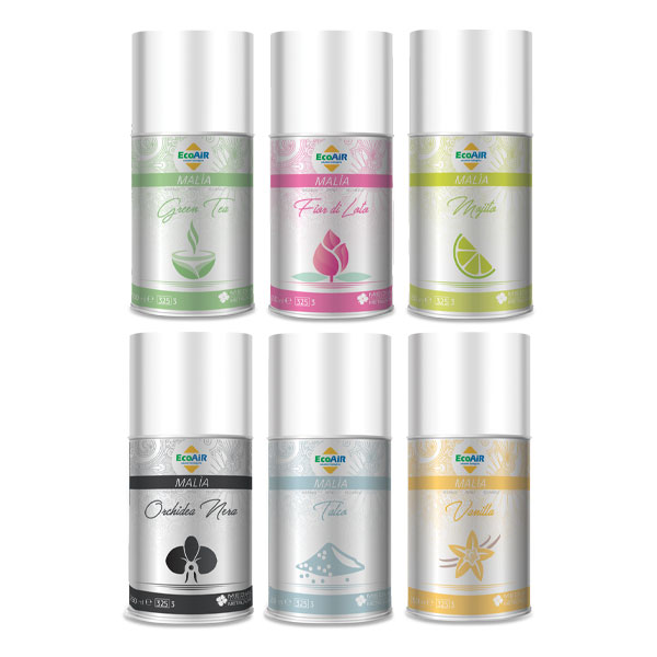 Ricarica spray diffusore profumo 250ml (scatola 12pz fragranze assortite)
