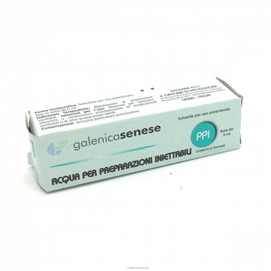 Acqua per preparazioni iniettabili fiale 10 ml